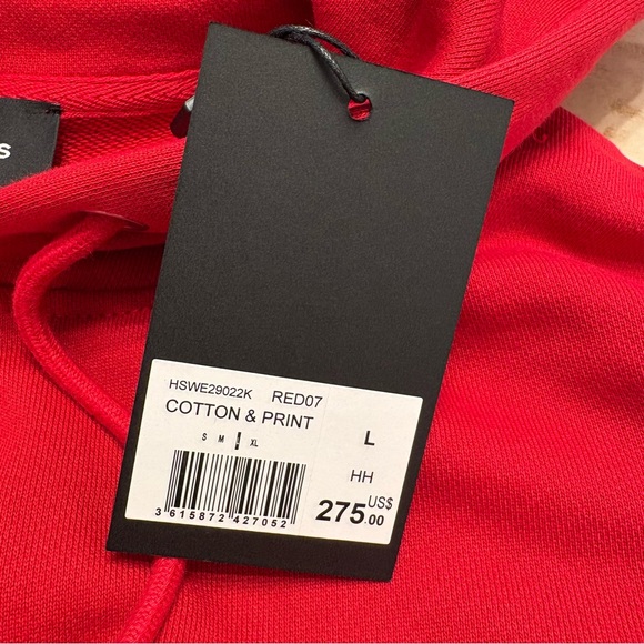 THE KOOPLES Kangaroo Pocket Arm Zip Hoodie Sweatshirt - Picture 5 of 9